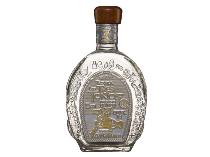 Los Tres Toňos BLANCO Tequila, 38%, 0,7l1