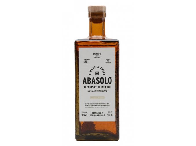 Abasolo Corn Whisky, 43%, 0,7l