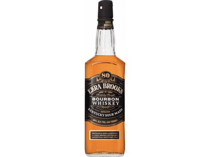 Ezra Brooks Black Label 80 Proof Bourbon, 40%, 0,7l