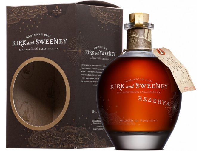 Kirk & Sweeney Reserva, Gift Box, 40%, 0,7l