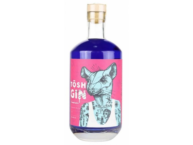 TÖSH BLUE Gin, 45%, 0,7l