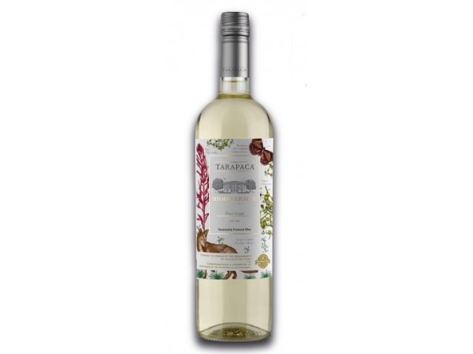 Tarapacá Pinot Grigio Varietal, Biodiversity Limited Edition, 0,75l