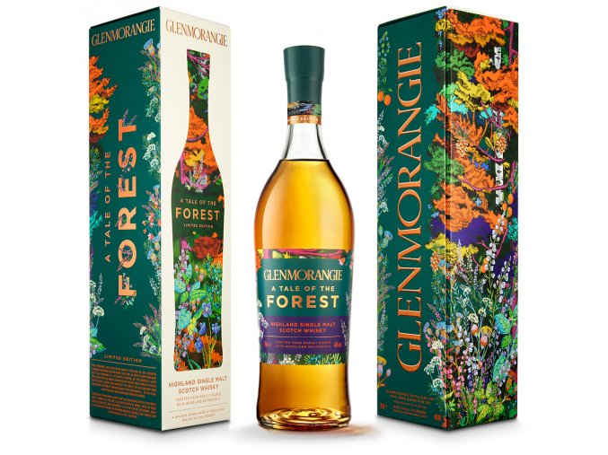 74308 glenmorangie a tale of the forest gift box 46 0 7l