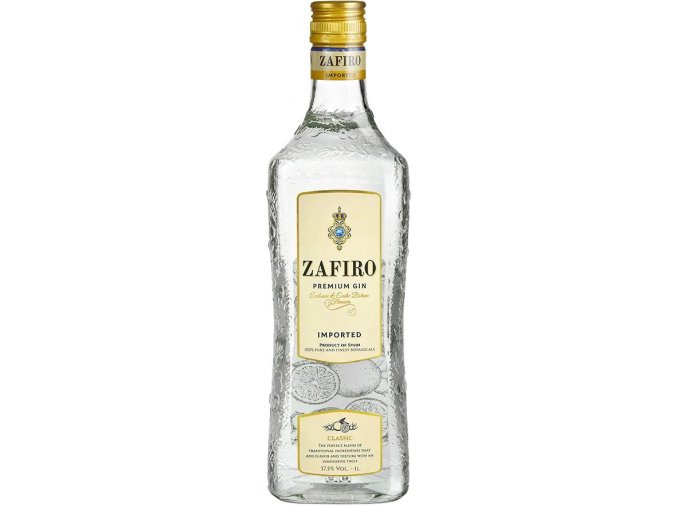 Zafiro Classic gin, 37,5%, 1l