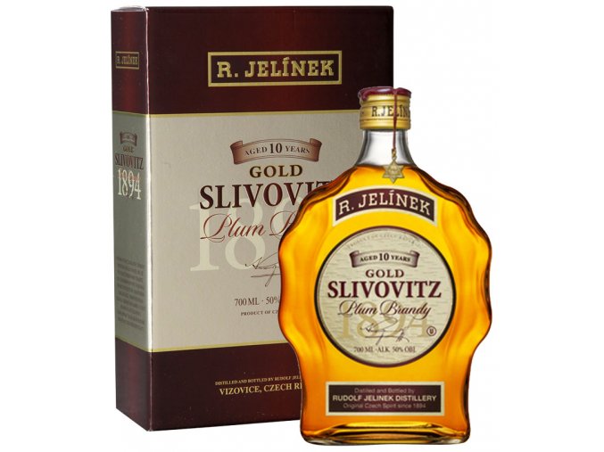 74946 r jelinek gold slivovitz kosher 10 yo 50 0 7l