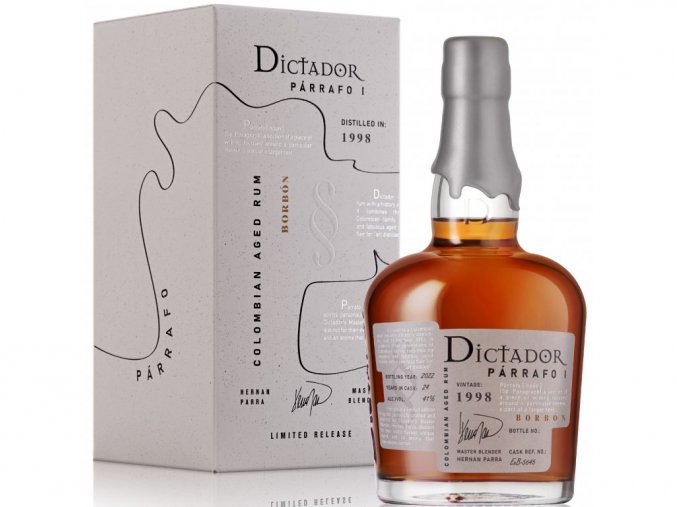 Dictador Parrafo Borbón 1998 24yo, 41%, 0,7l