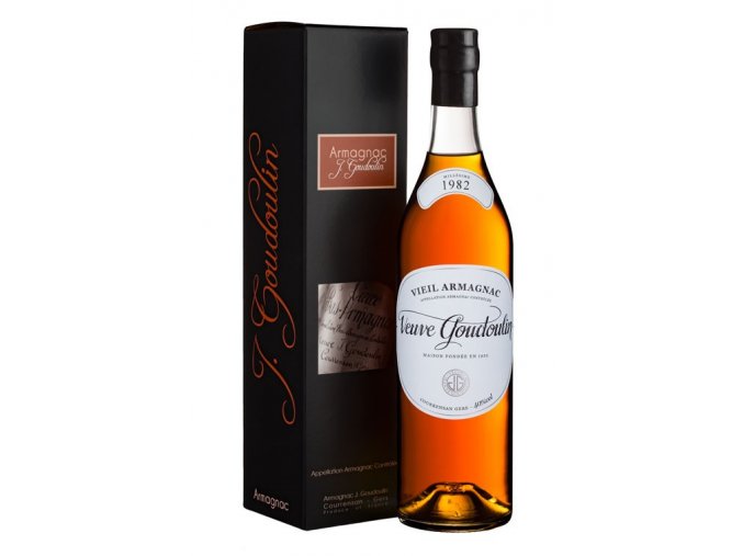 J. Goudoulin Armagnac 1982, 40%, 0,7l