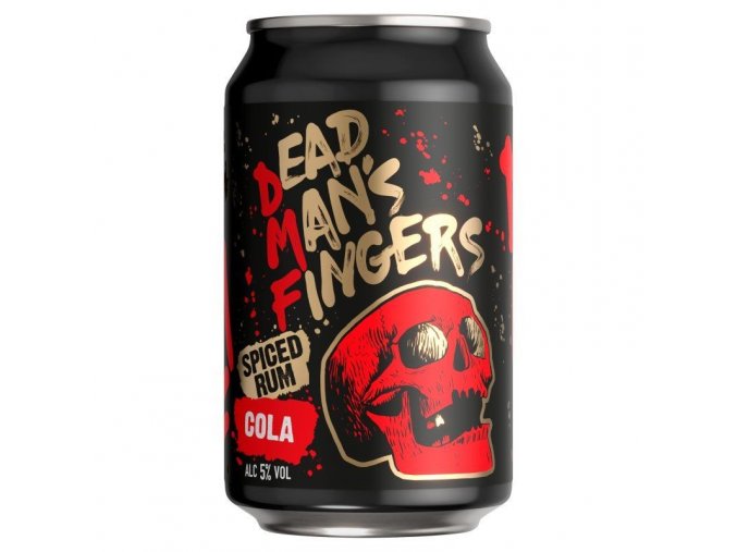 Dead Man’s Fingers Spiced & Cola, PLECH, 5%, 0,33l