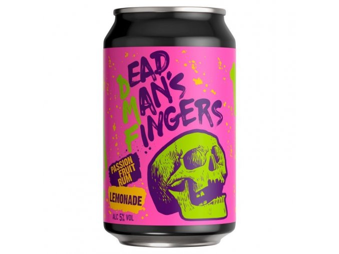 Dead Man’s Fingers Passionfruit & Lemonade, PLECH, 5%, 0,33l