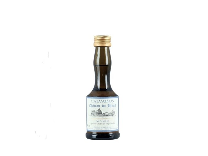 Calvados Chateau du Breuil VSOP, 40%, 0,03l