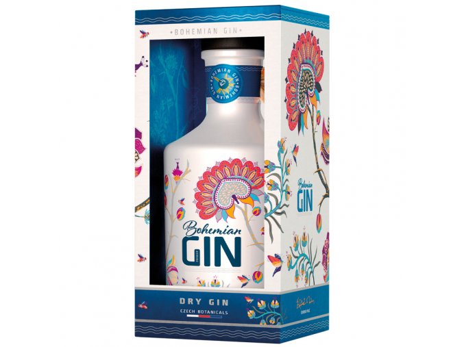 Bohemian Gin v dárkové krabičce, 45%, 0,7l