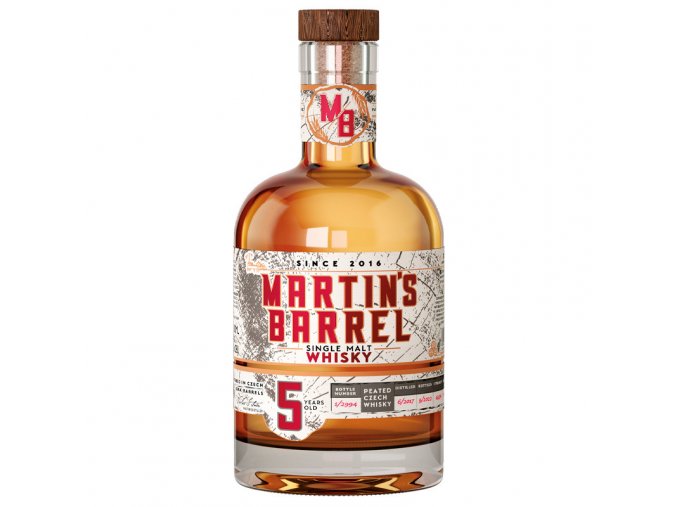 Martin´s Barrel 5YO 2022, 43,3%, 0,7l