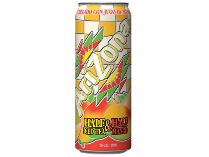 Arizona Half Iced Tea & Half Mango, 0,68l