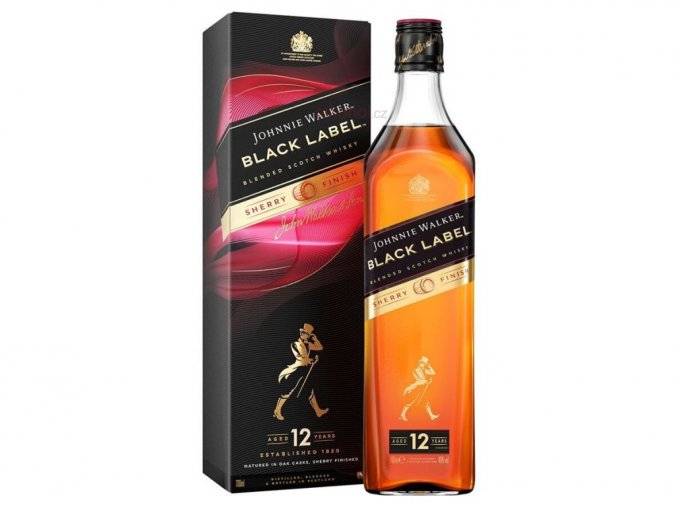 Johnnie Walker Black Label Sherry Finish 12 yo, 40%, 0,7l
