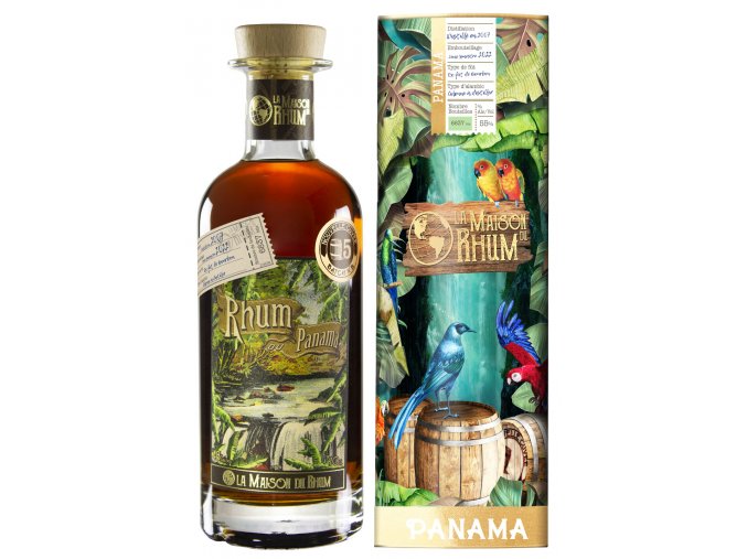 77166 la maison du rhum panama 2007 batch no 5 55 0 7l