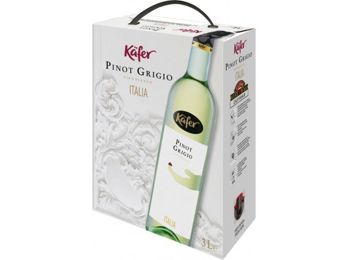 Käfer Pinot Grigio, bag in box, 3l