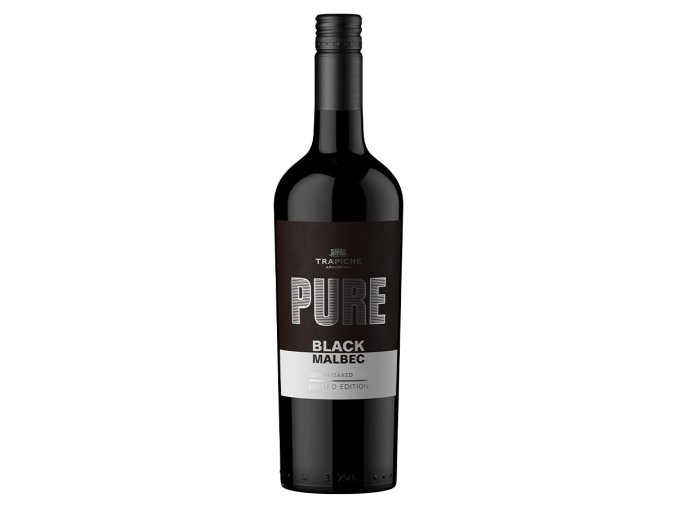 77514 trapiche pure malbec black limited edition 0 75l