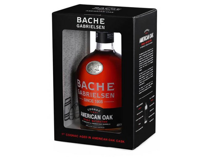 77613 cognac bache gabrielsen american oak darkove baleni 40 0 7l
