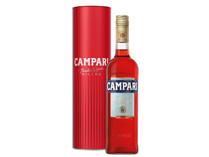 Campari Bitter Likér, Gift Tin, 25%, 0,7l