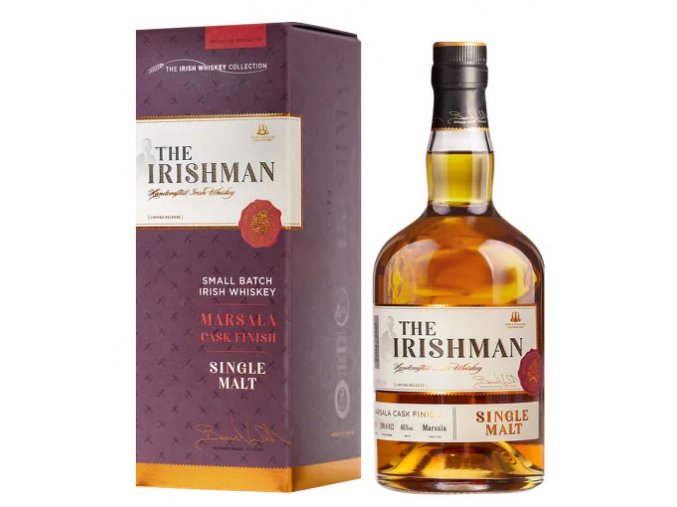 77704 irishman single malt marsala cask finish 46 0 7l