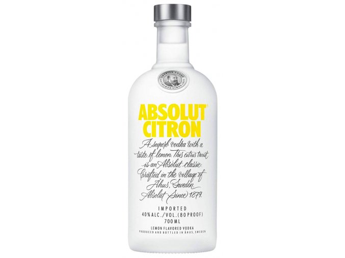 77866 absolut vodka citron 40 0 7l