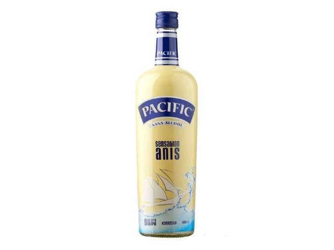 Ricard „ Pacific ” French anis liqueur Pastis zero alcohol 0% vol. 1.00 l