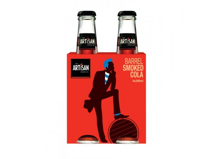 Artisan Barrel Smoked Cola, 4x200ml (4 pack)1