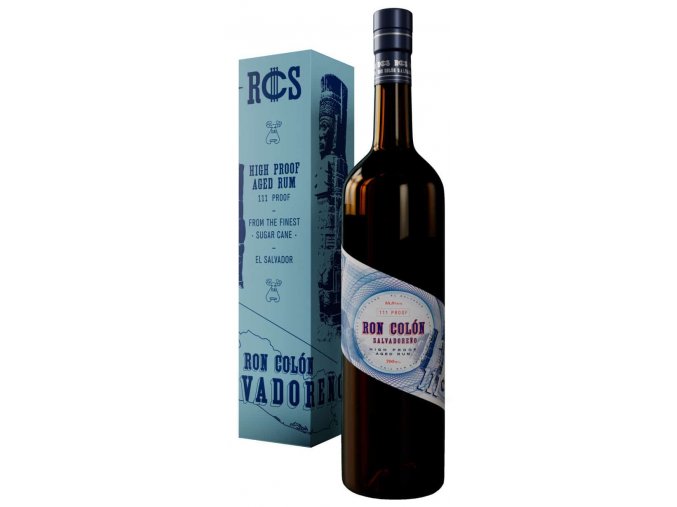 Ron Colon Salvadoreño, Gift box, 55,5%, 0,7l