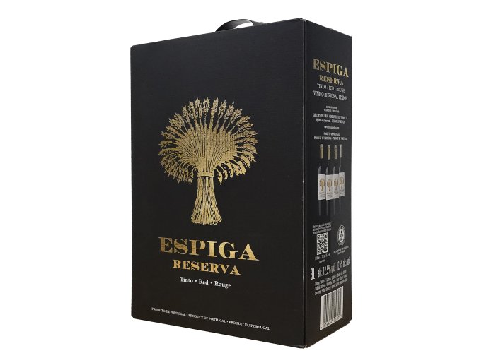 casa santos lima espiga reserva tinto bag in box 3l