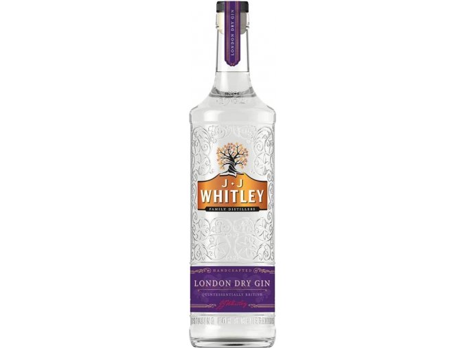 JJ Whitley London Dry Gin, 38%, 1l