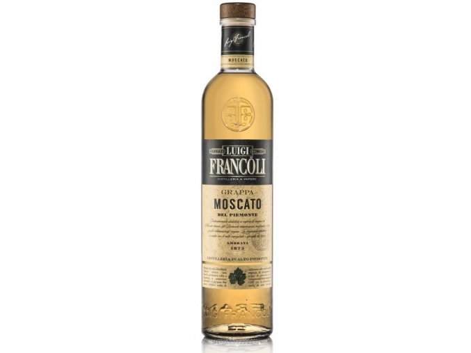 Luigi Francoli - Grappa Moscato Riserva, 41,5%, 0,7l