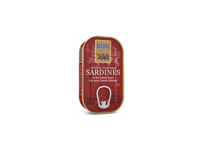 78370 sardinky v rajcatove pikantni omacce bon appetit 120g