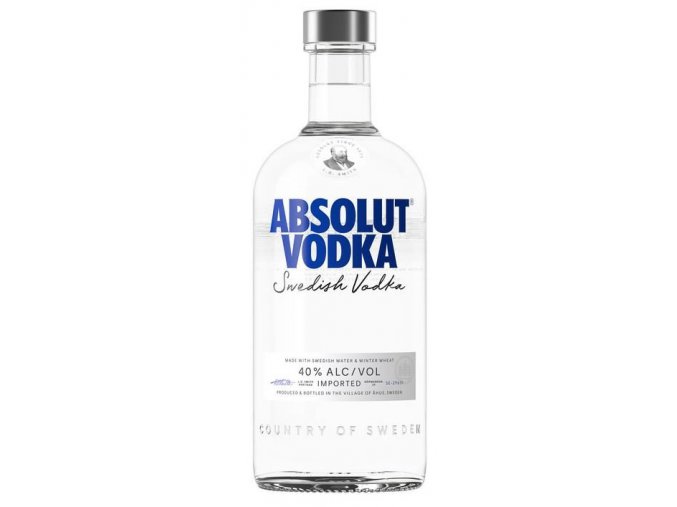 78819 absolut blue vodka 40 0 5l