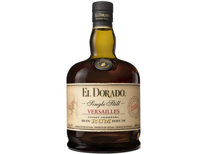 El Dorado Single Still Versailles 2009, 40%, 0,7l