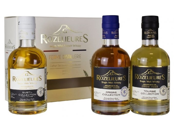 Rozelieures Single Malt Whisky, 3x0,2l