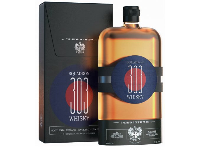 79150 squadron 303 whisky the blend of freedom 44 0 7l