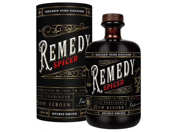 79767 remedy spiced golden 1920 s edition gift box 41 5 0 7l