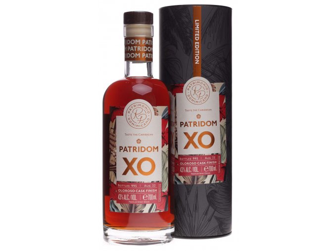 80506 ron patridom xo oloroso cask finish 43 0 7l