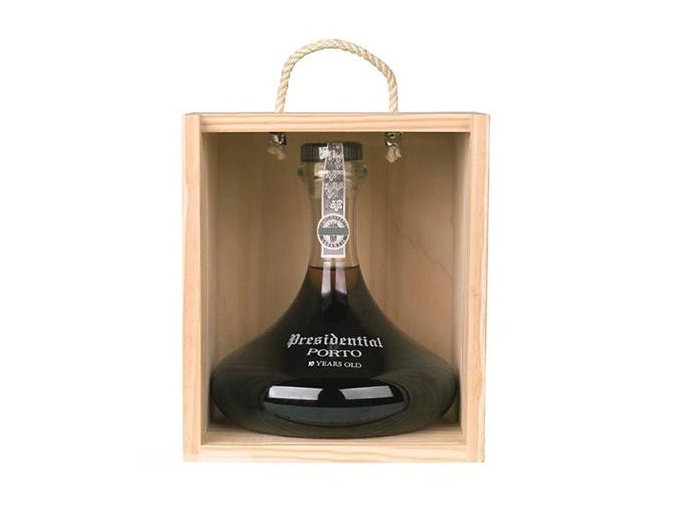 Porto Presidential Decanter 10 yo, dřevěný box, 20%, 0,75 l