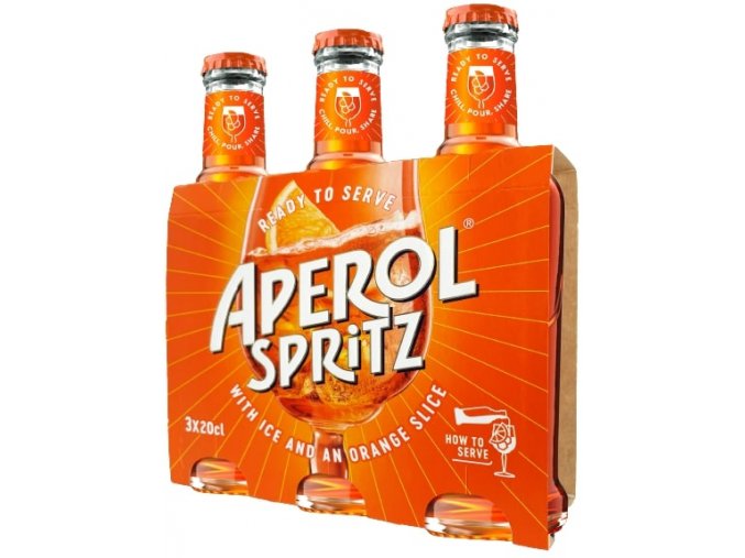 Aperol Spritz Ready to Enjoy, 3x0,2l