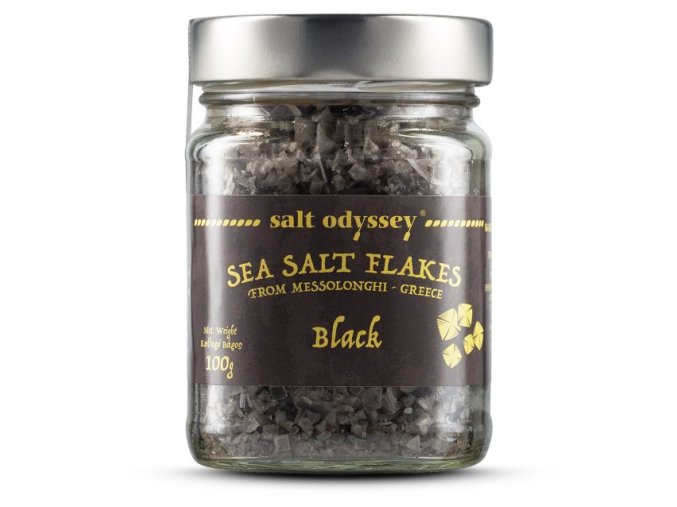 81202 salt odyssey morska sul ve vlockach cerna sklo 100g