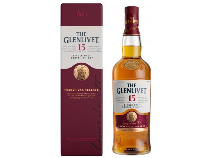 The glenlivet 15yo 07l lahev s kartonkem 01