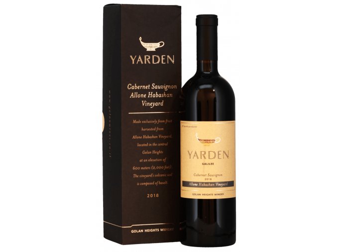 82603 golan heights winery yarden cabernet sauvignon allone habashan 2018 0 75l