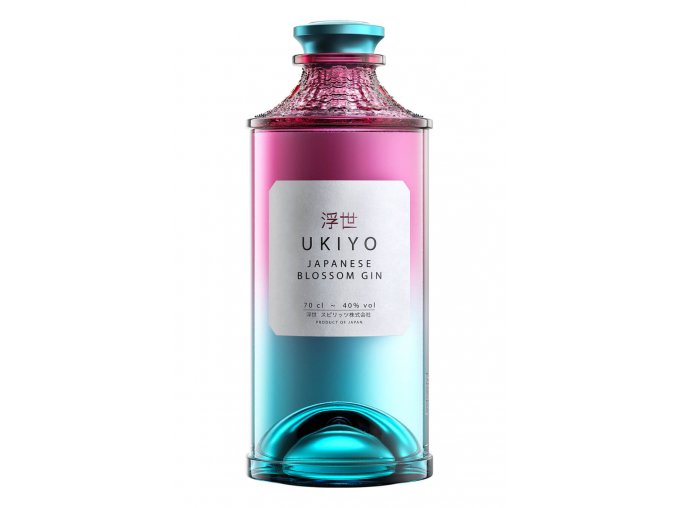 Ukiyo Japanese Blossom Gin, 40%, 0,7l