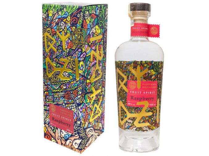 Fruit Spirit Raspberry (malina), 48%, 0,5l