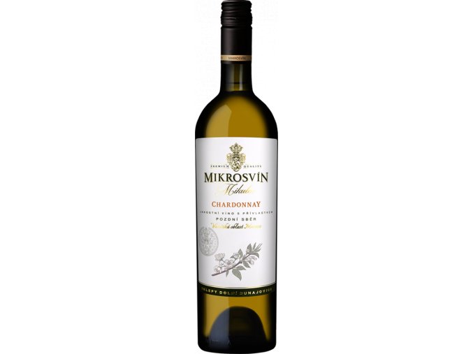 Chardonnay, 2024, Flower Line, pozdní sběr, suché, Mikrosvín, 0,75l