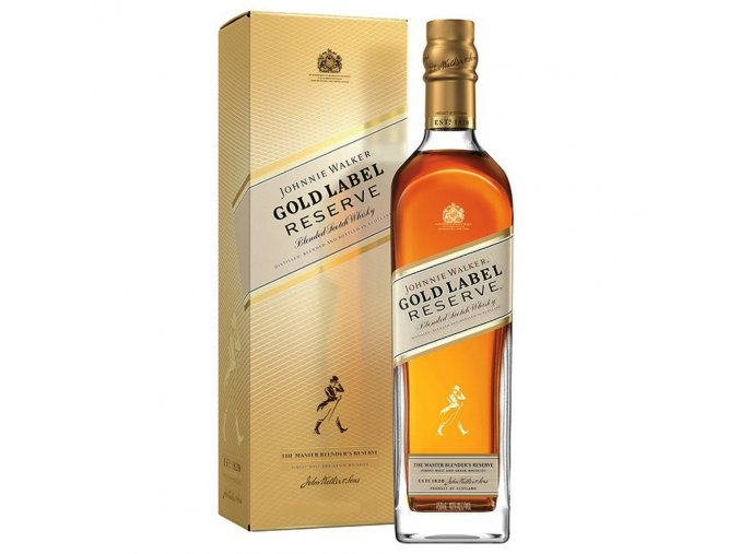 Johnnie Walker Gold Label, Gift box, 40%, 1l