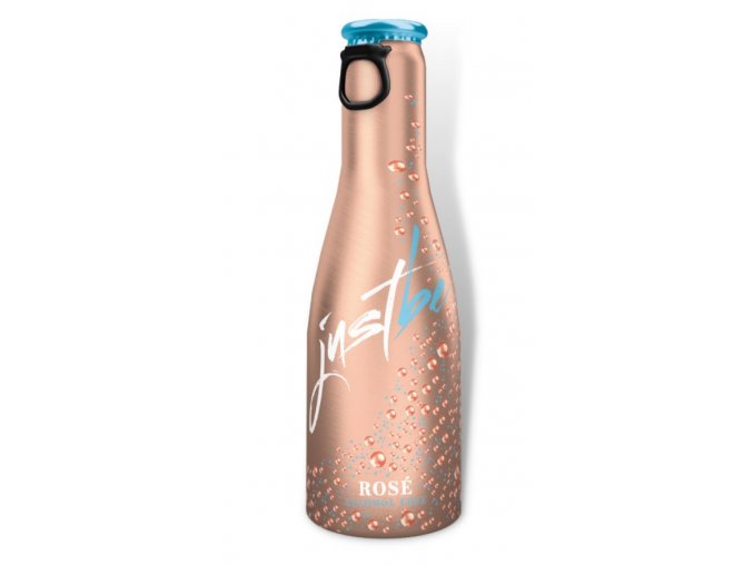 JustBe Rosé Sparkling wine alcohol free, 0,2l