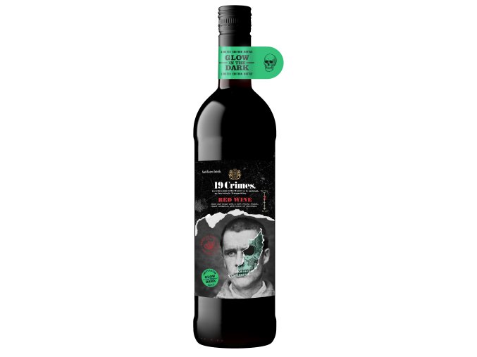 19C Red Wine Halloween front side