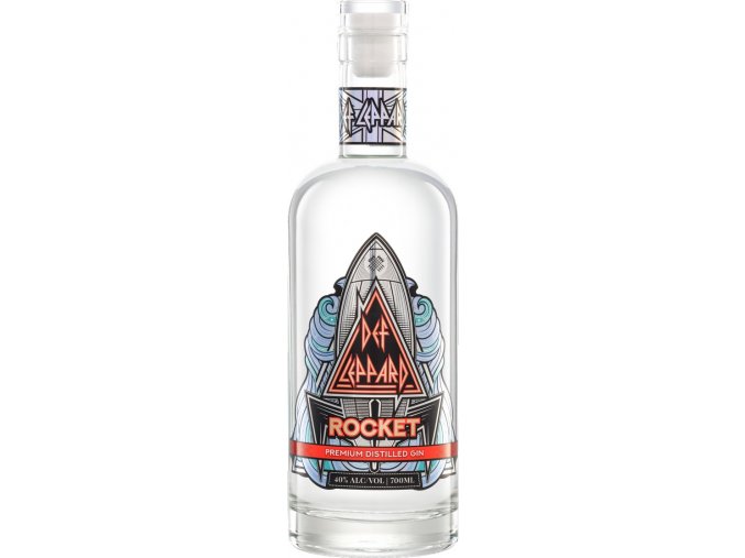 Def Leppard ROCKET Premium Distilled Gin, 40%, 0,7l